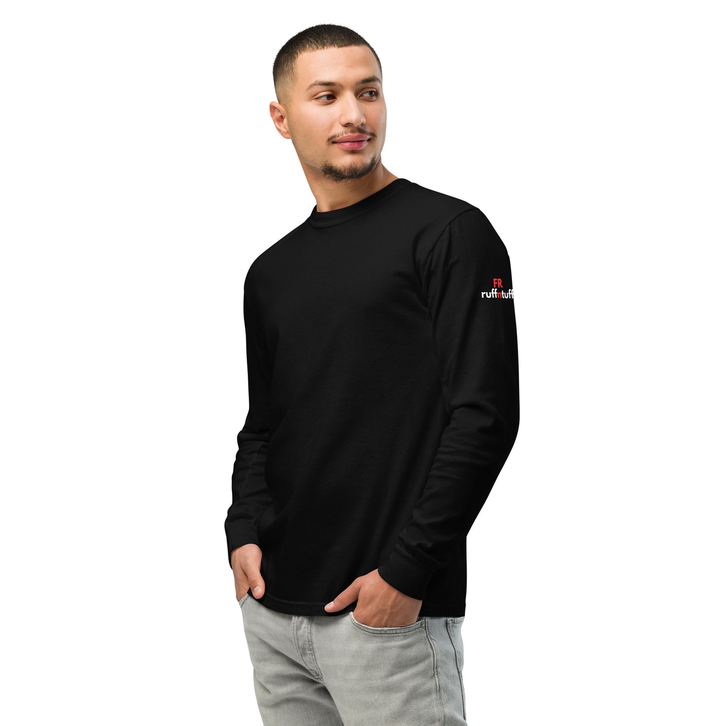 FRruffntuff Oilfield Skull and Wings FR Flame Resistant CAT 2 Long Sleeve Work Shirt