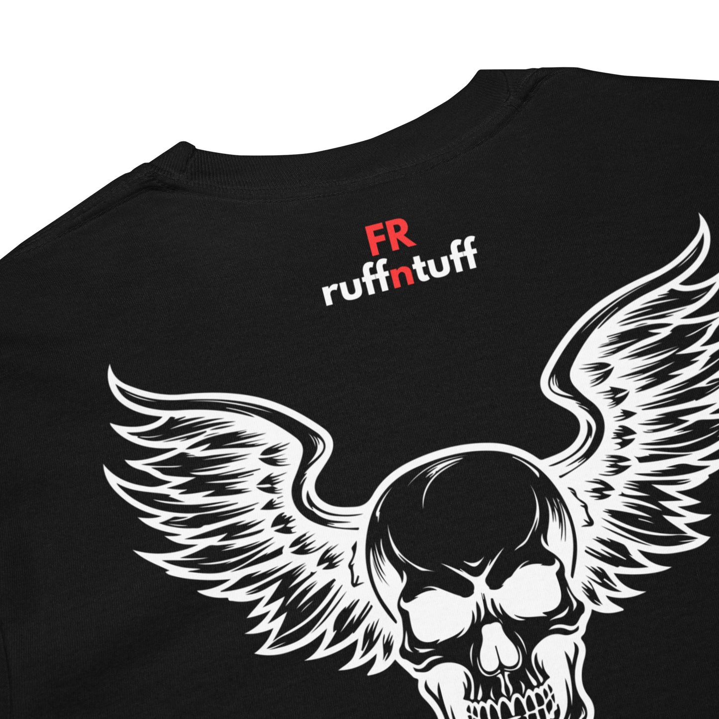 FRruffntuff Oilfield Skull and Wings FR Flame Resistant CAT 2 Long Sleeve Work Shirt