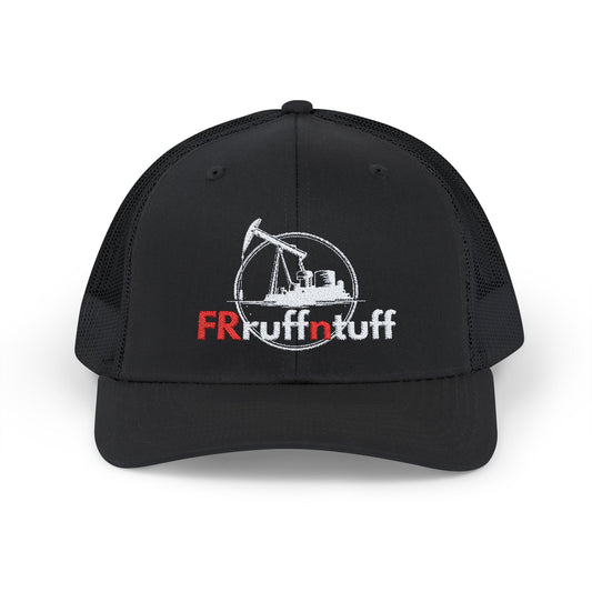 Oilfield Pumpjack Snapback Trucker Cap