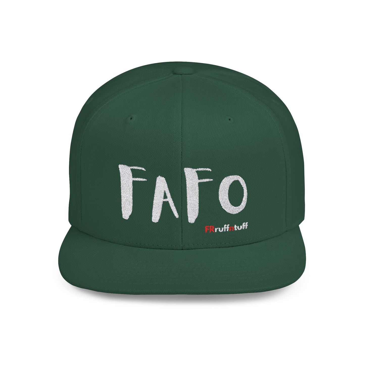 FAFO FRruffntuff Oilfield Flat Bill Snapback