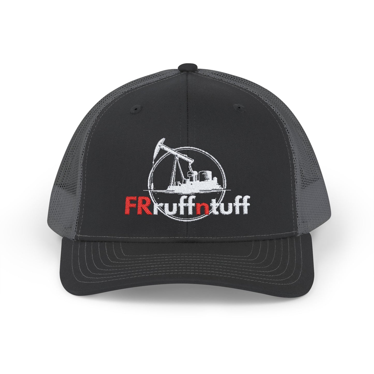 Oilfield Pumpjack Snapback Trucker Cap