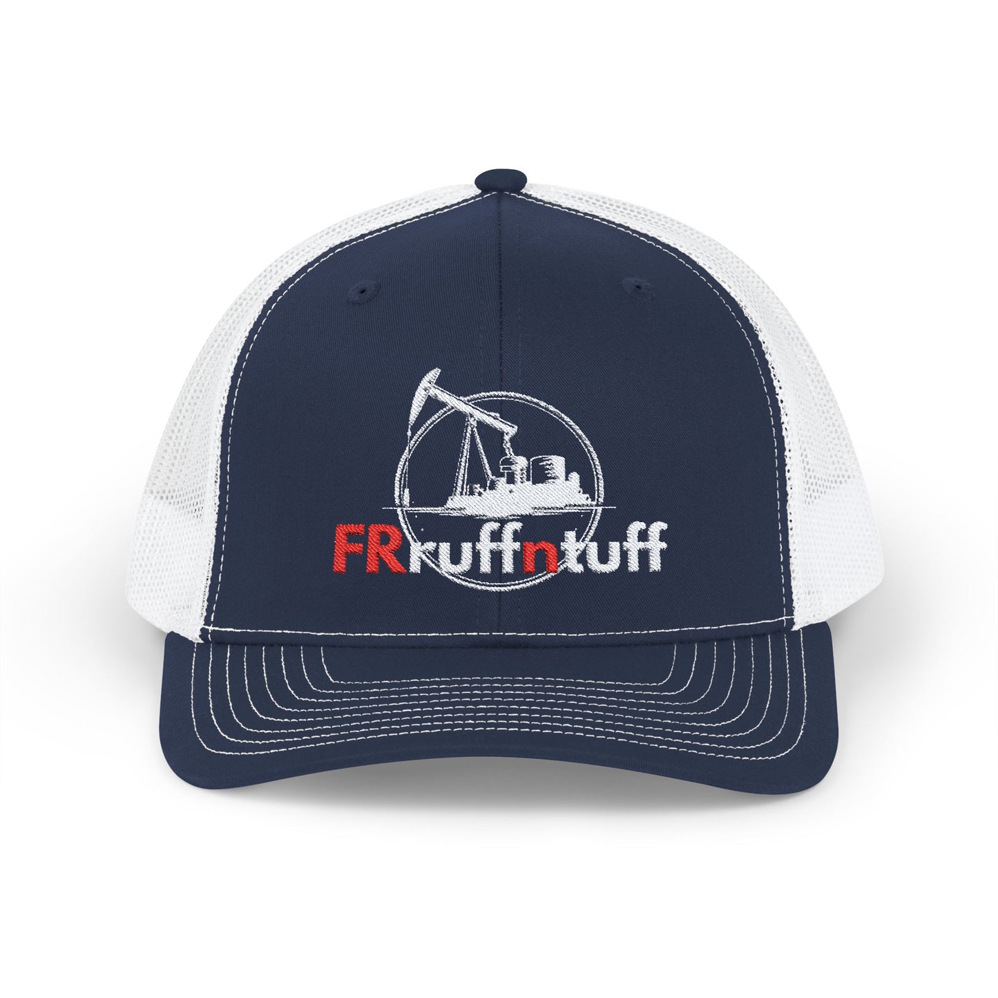 Oilfield Pumpjack Snapback Trucker Cap