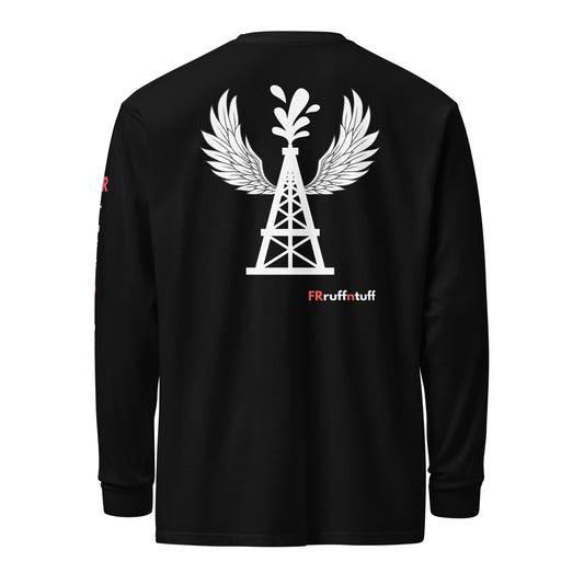 FRruffntuff Oilfield Rig and Wings FR Flame Resistant CAT 2 Long Sleeve Work Shirt